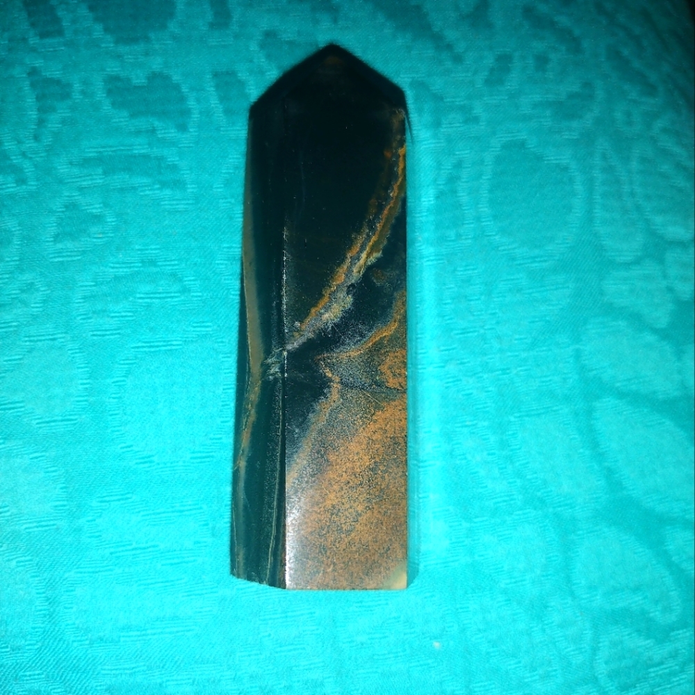 Blue Tigers Eye Tower